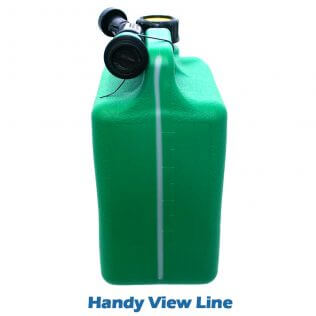 5L Ultimate Mower Can With Shut-Off Pourer Back