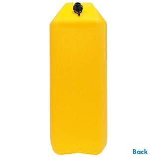 20L Plastic Fast Pour Fuel Can - Diesel Yellow