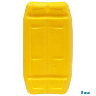 20L Plastic Fast Pour Fuel Can - Diesel Yellow