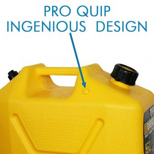 20L Yellow Plastic Diesel Fuel Can_Storage_Nub_1
