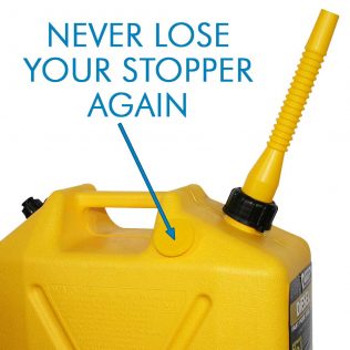 20L Yellow Plastic Diesel Fuel Can_Storage_Nub_2