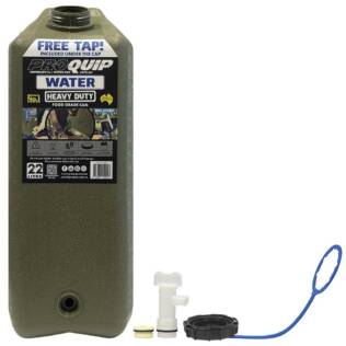 22L Wide Mouth Heavy Duty Water Jerry Can with Tap