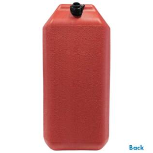 10L Plastic Fast Pour Fuel Can - Unleaded Red