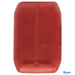 10L Plastic Fast Pour Fuel Can - Unleaded Red