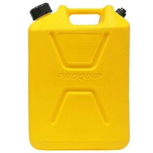 10L Plastic Fast Pour Fuel Can - Diesel Yellow