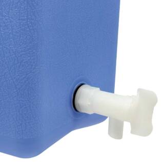 22L Light Blue Plastic Water Jerry Can with Tap