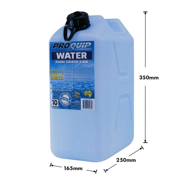 10L Light Blue Plastic Water Jerry Can