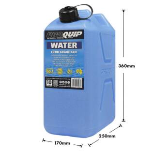 10L Light Blue Plastic Water Jerry Can