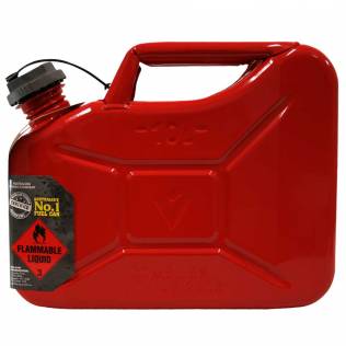 10L Unleaded Super Can with Twist Cap Side
