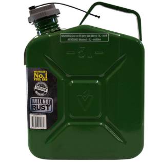5L Drip Torch Super Can with Twist Cap Side