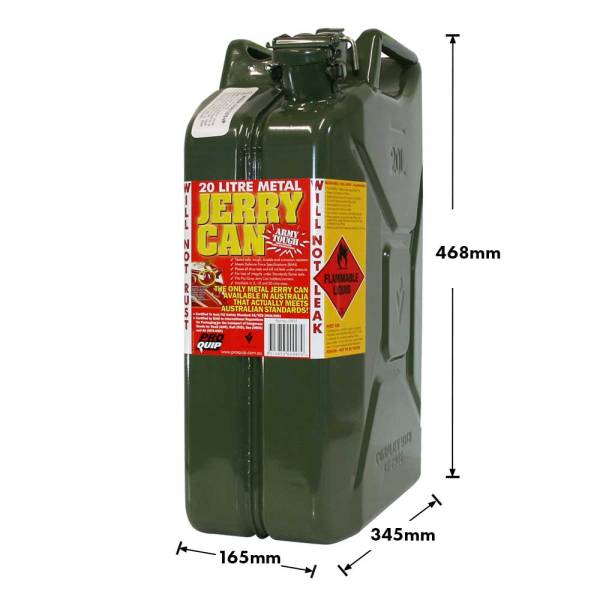 20L Army Green Metal Jerry Can