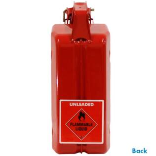 5L Jerry Can – Metal AFAC Unleaded Red