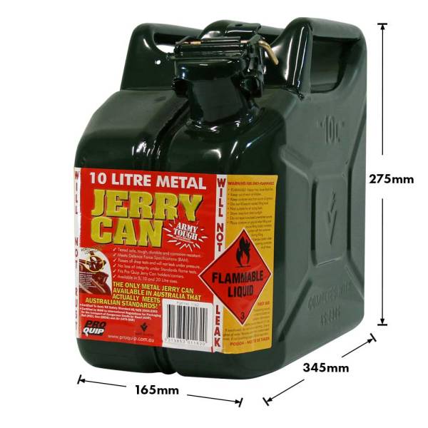 10L Jerry Can – Metal AFAC 2 Stroke 25:1