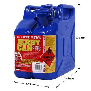 10L Jerry Can – Metal AFAC Chain & Bar Oil
