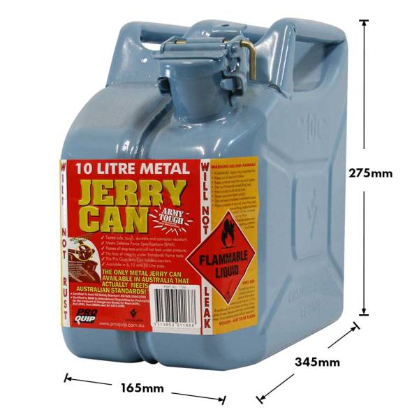 10L Jerry Can – Metal AFAC Kerosene