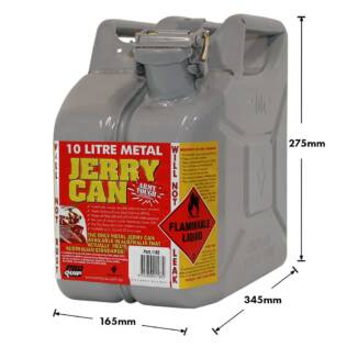 10L Jerry Can – Metal AFAC 2 Stroke 50:1