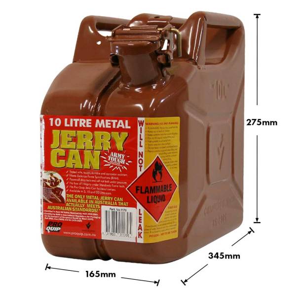 10L Jerry Can – Metal AFAC Bio Diesel