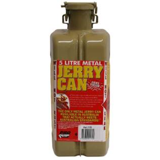 5L Diesel AFAC Metal Jerry Can Back