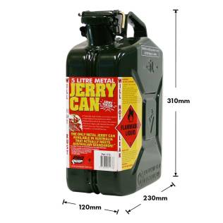 5L Jerry Can – Metal AFAC 2 Stroke 25:1