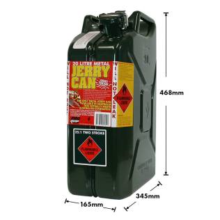 20L Jerry Can – Metal AFAC 2 Stroke 25:1