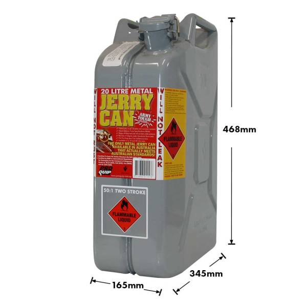 20L Jerry Can – Metal AFAC 2 Stroke 50:1