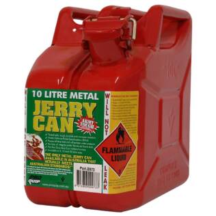 10L Red ExploSafe Metal Can