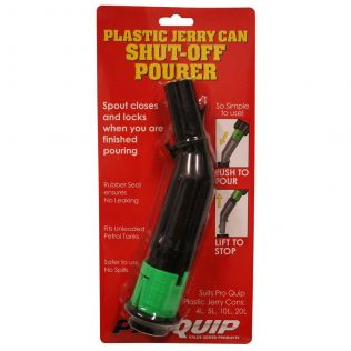Shut-Off Pourer For Pro Quip Plastic Fuel Cans