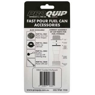 3-in-1 Multipack: Stopper, Breather Cap & Screw Cap Hole