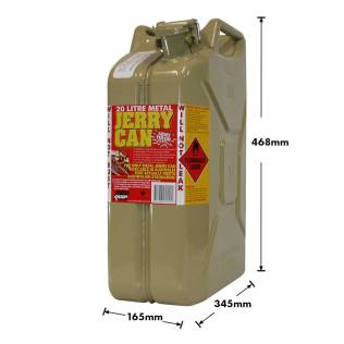 20L AFAC Olive ExploSafe Metal Can