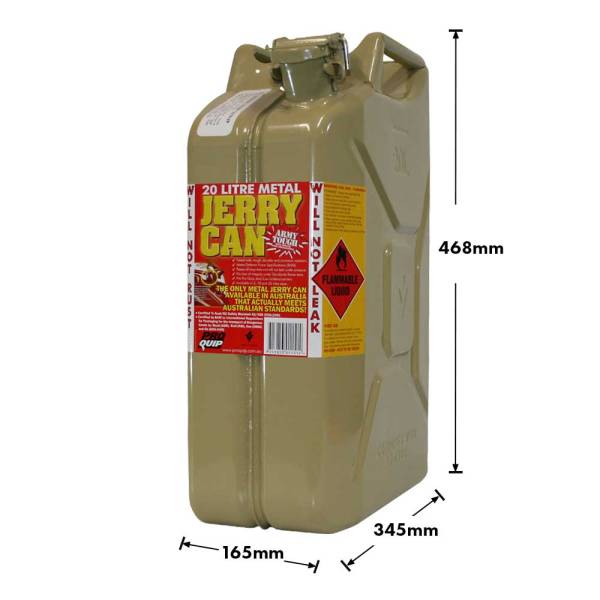 20L AFAC Olive ExploSafe Metal Can