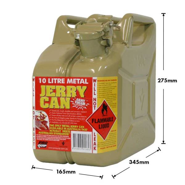 10L AFAC Olive ExploSafe Metal Can