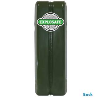 20L Green Explosafe Back