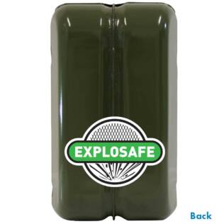10L Green Explosafe Back