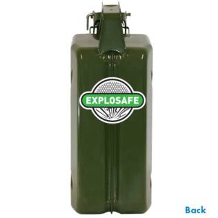 5L Green Explosafe Back