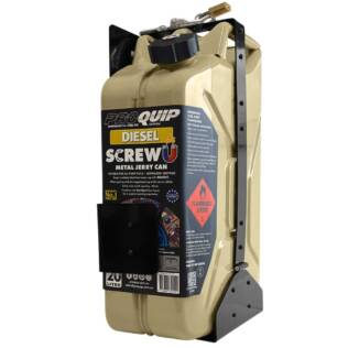 20L Front Load Metal Jerry Can Holder - Lockable