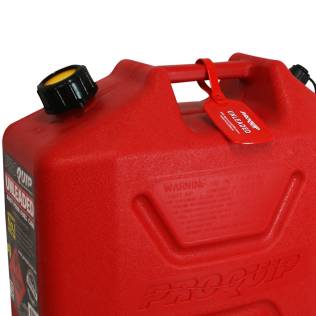 Fuel Tag Unleaded Red