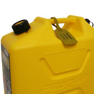 Fuel Tag Diesel Olive Yellow