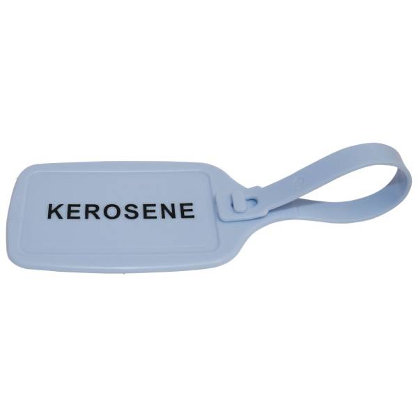 Fuel ID Tag Kerosene Powder Blue