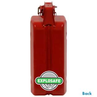5L Red ExploSafe Metal Can