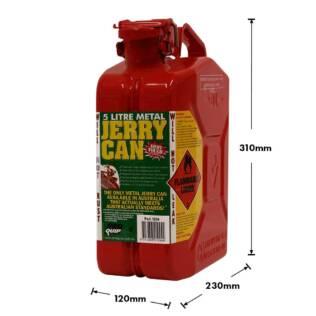 5L Red ExploSafe Metal Can