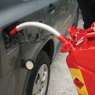 Flexible Metal Pourer for Fuel