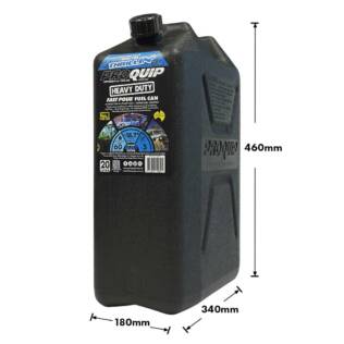 20L Plastic Fast Pour Fuel Can - Heavy Duty