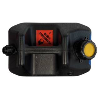 10L Plastic Fast Pour Fuel Can - Heavy Duty