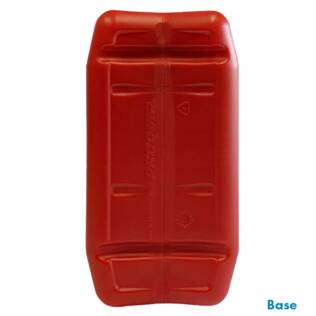 20L Plastic Fast Pour Fuel Can - Unleaded Red