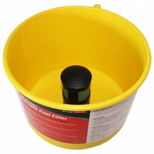 Yellow Non Conductive Fuel Filter Funnel_2