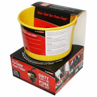 Yellow Non Conductive Fuel Filter Funnel_4