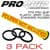 5 Pack of Pro Quip Plastic Fuel Can Pourer Seals