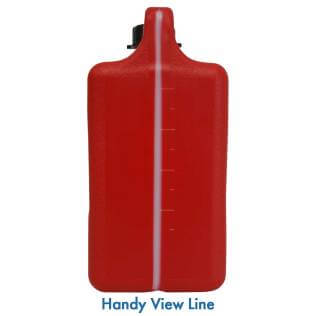 5L Unleaded Plastic Safe-T-Pour Fuel Can