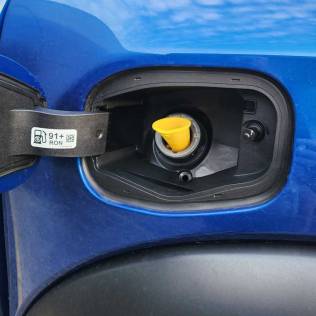 Capless Gas Tank Funnel