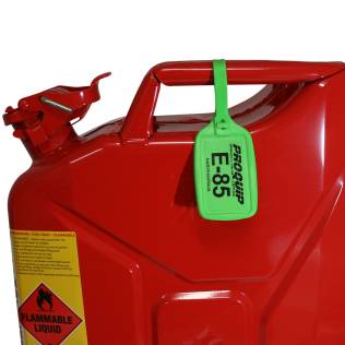 Fuel Tag E-85 Green